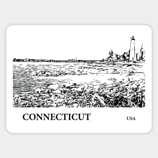 Connecticut USA Sticker